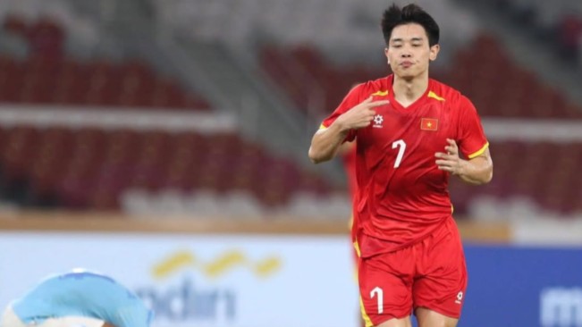 Bintang Timnas Vietnam U-23, Nguyen Dinh Bac. [Instagram]